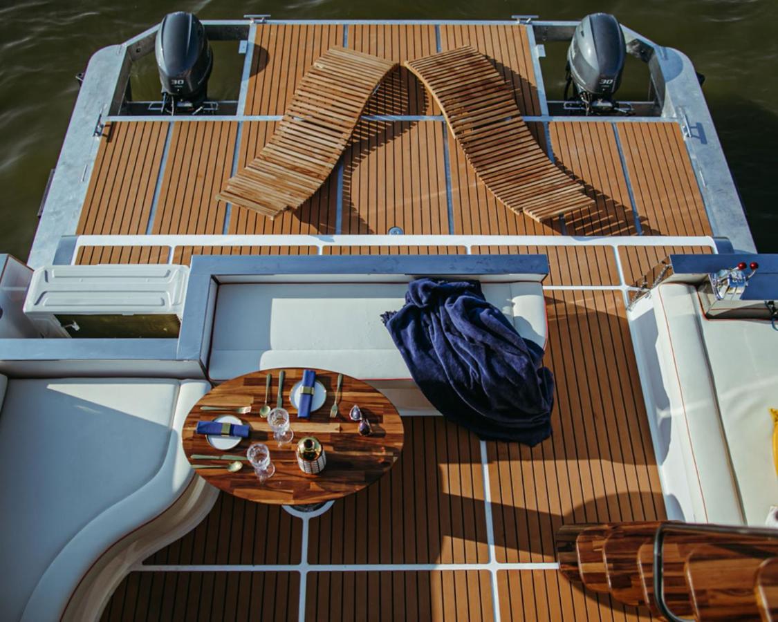 Hausboot Mit Traumlage In Luebeck-Travemuende Lübeck Exterior foto