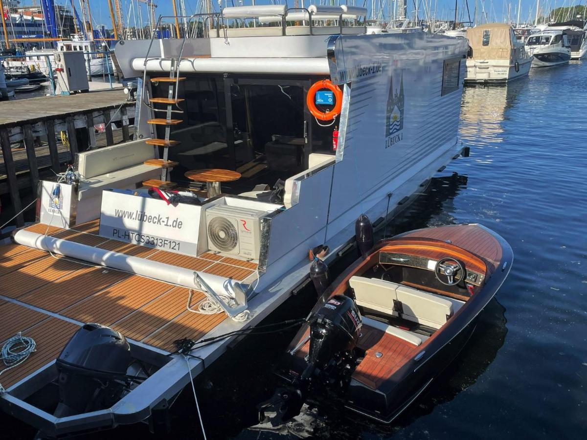 Hausboot Mit Traumlage In Luebeck-Travemuende Lübeck Exterior foto